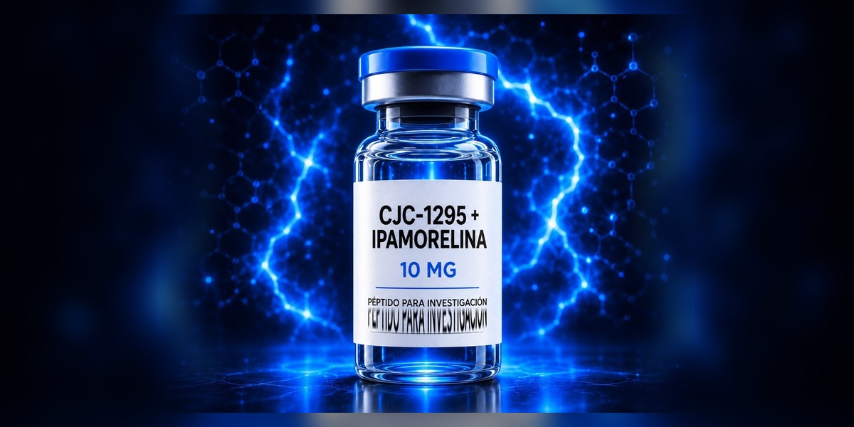 CJC-1295 sin DAC + Ipamorelina 10 mg