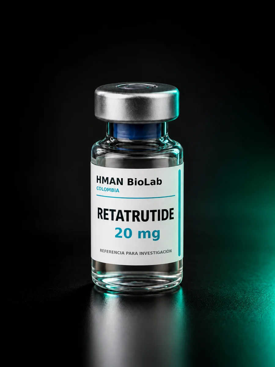 Retatrutide 20 mg de HMAN BioLab Colombia